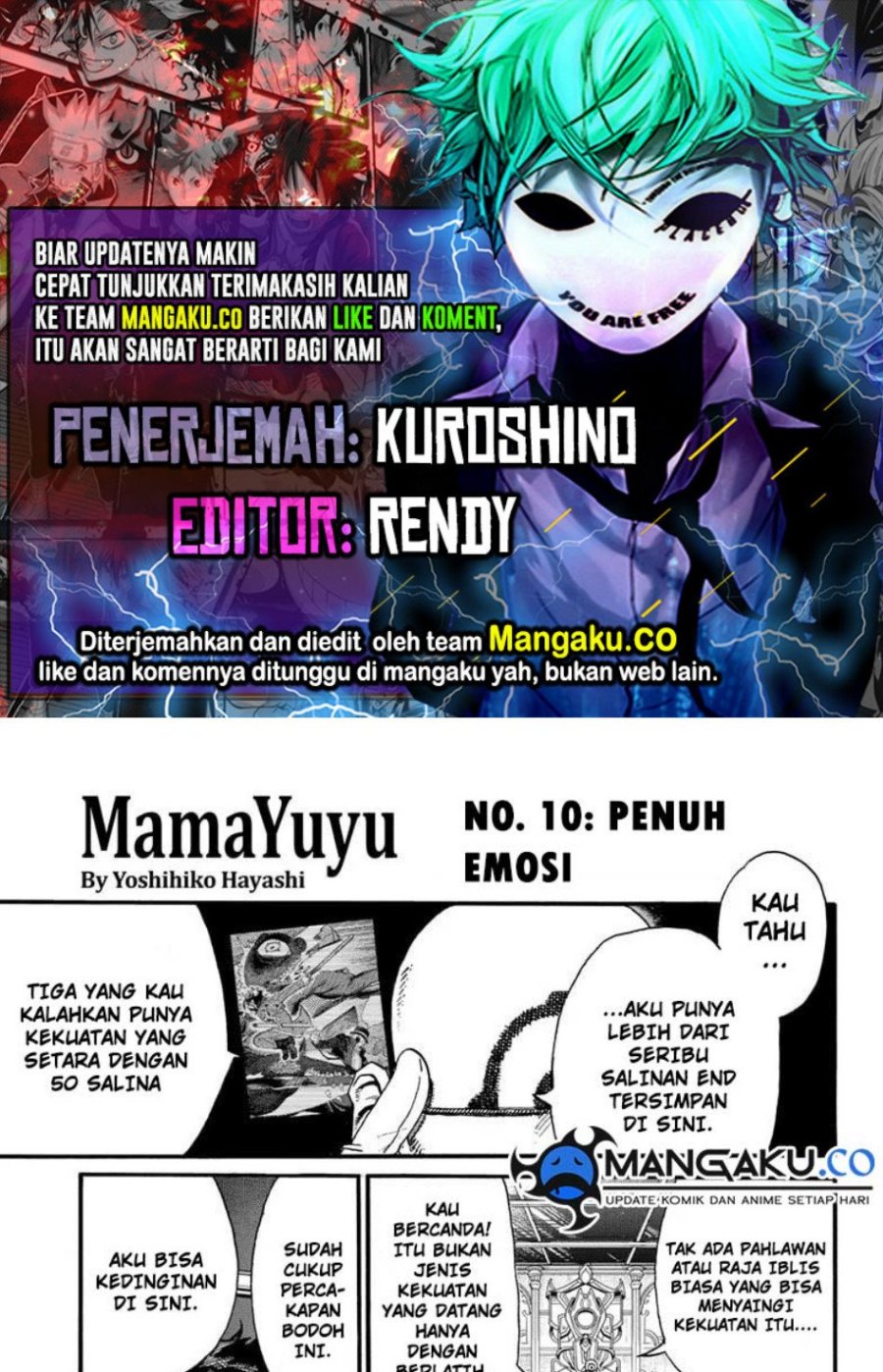 MamaYuyu Chapter 10 Gambar 1