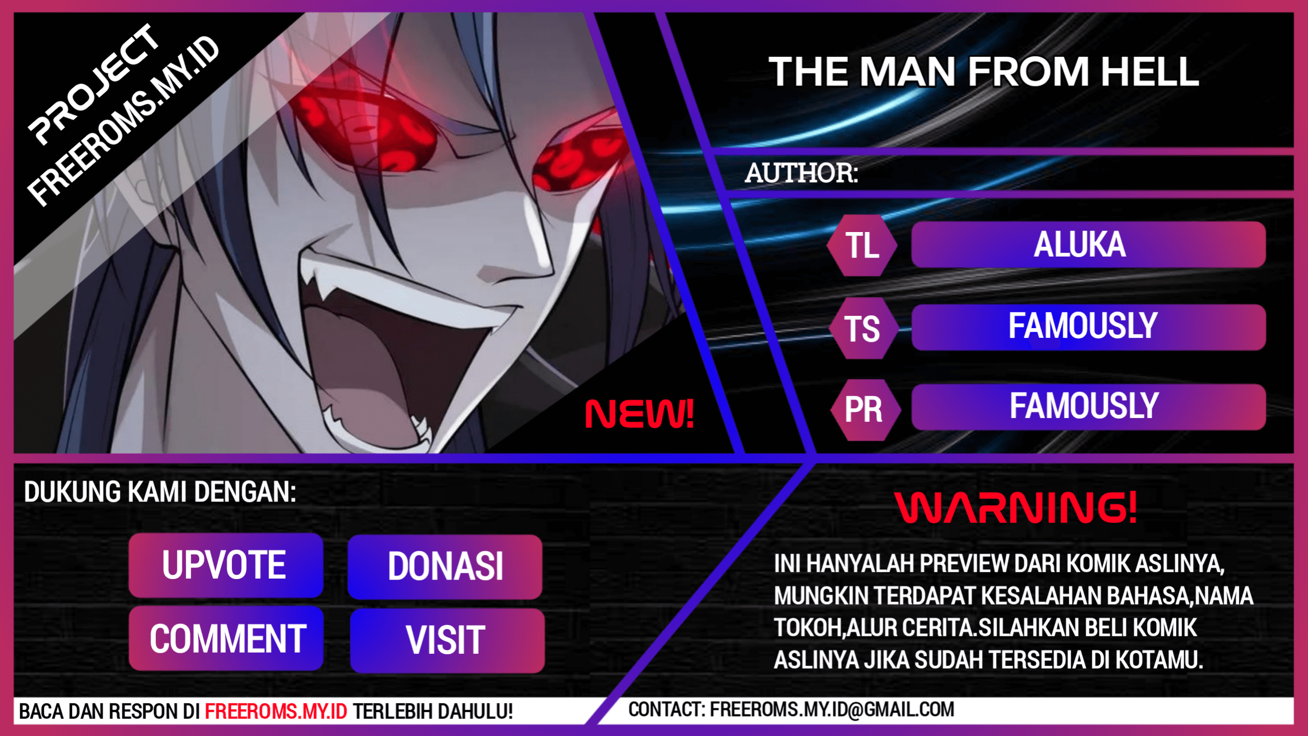 Man From Hell Chapter 14 Gambar 1