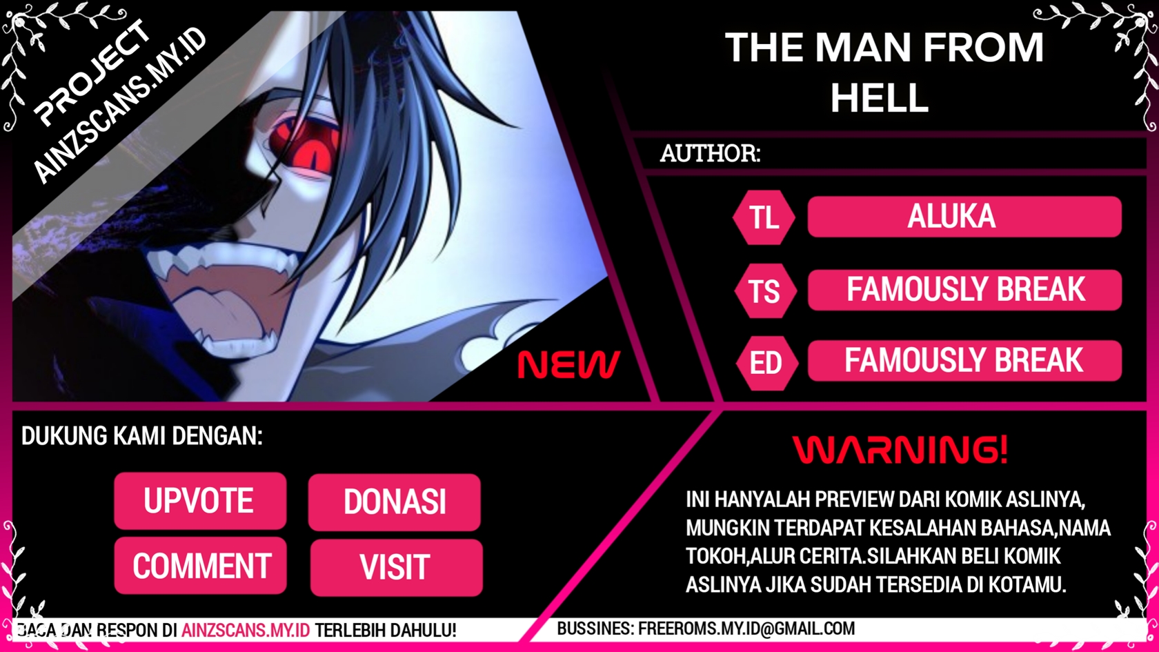 Man From Hell Chapter 17 Gambar 1