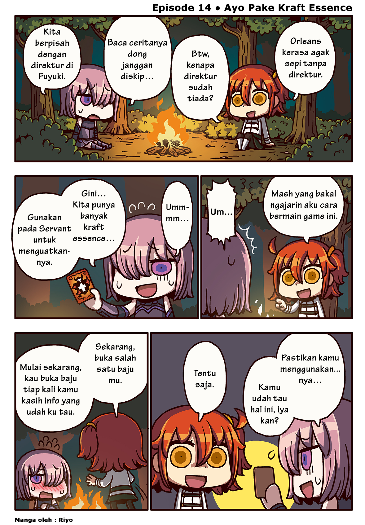 Manga de Wakaru! Fate/Grand Order Chapter 14 Gambar 1