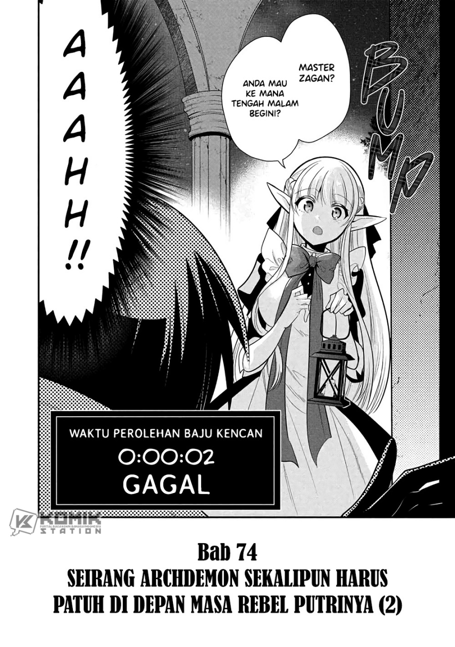 Maou no Ore ga Dorei Elf wo Yome ni Shitanda ga, Dou Medereba Ii? Chapter 74 Gambar 3