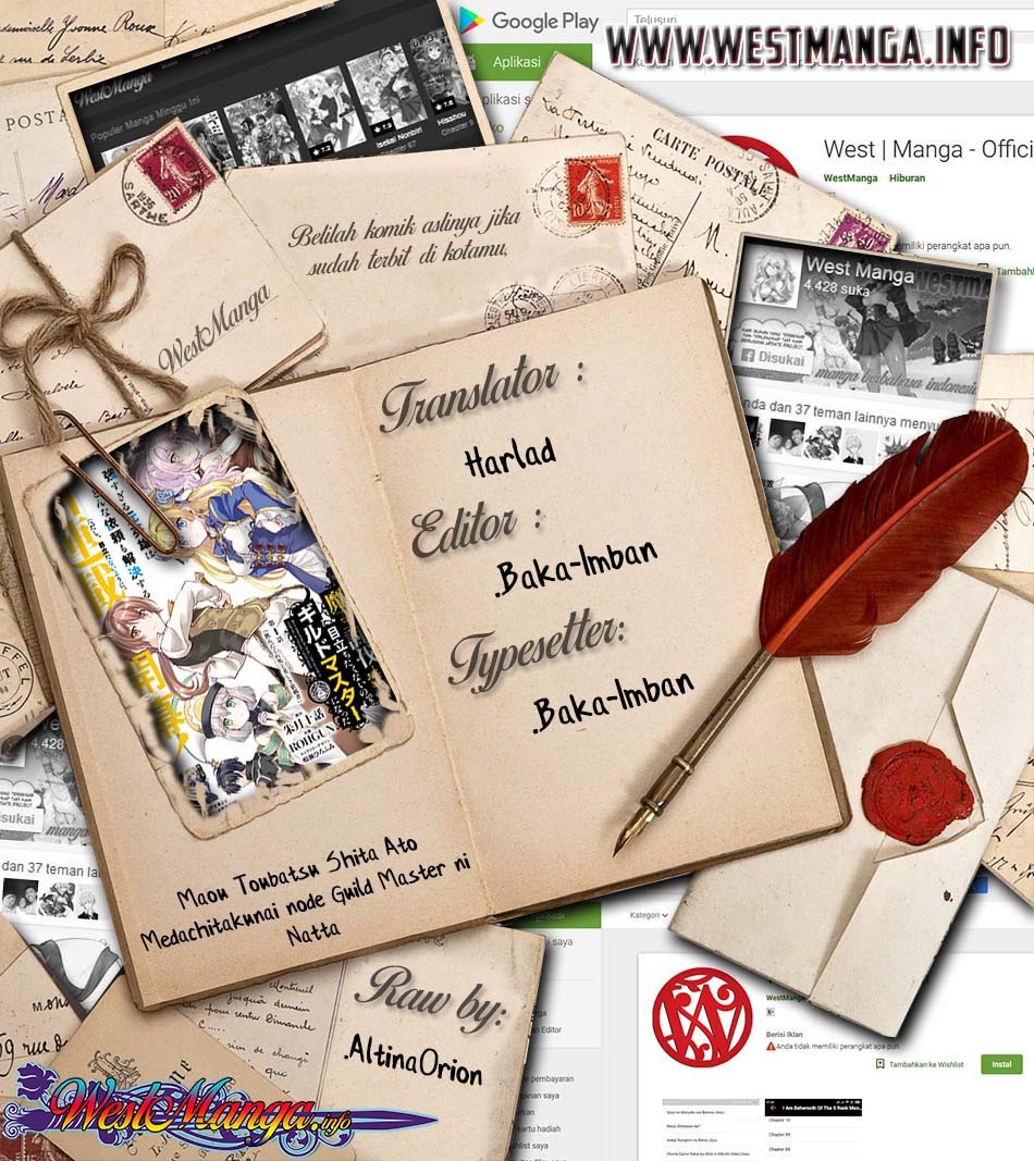Maou Toubatsu Shita Ato, Medachitakunai node Guild Master ni Natta Chapter 06 Gambar 2