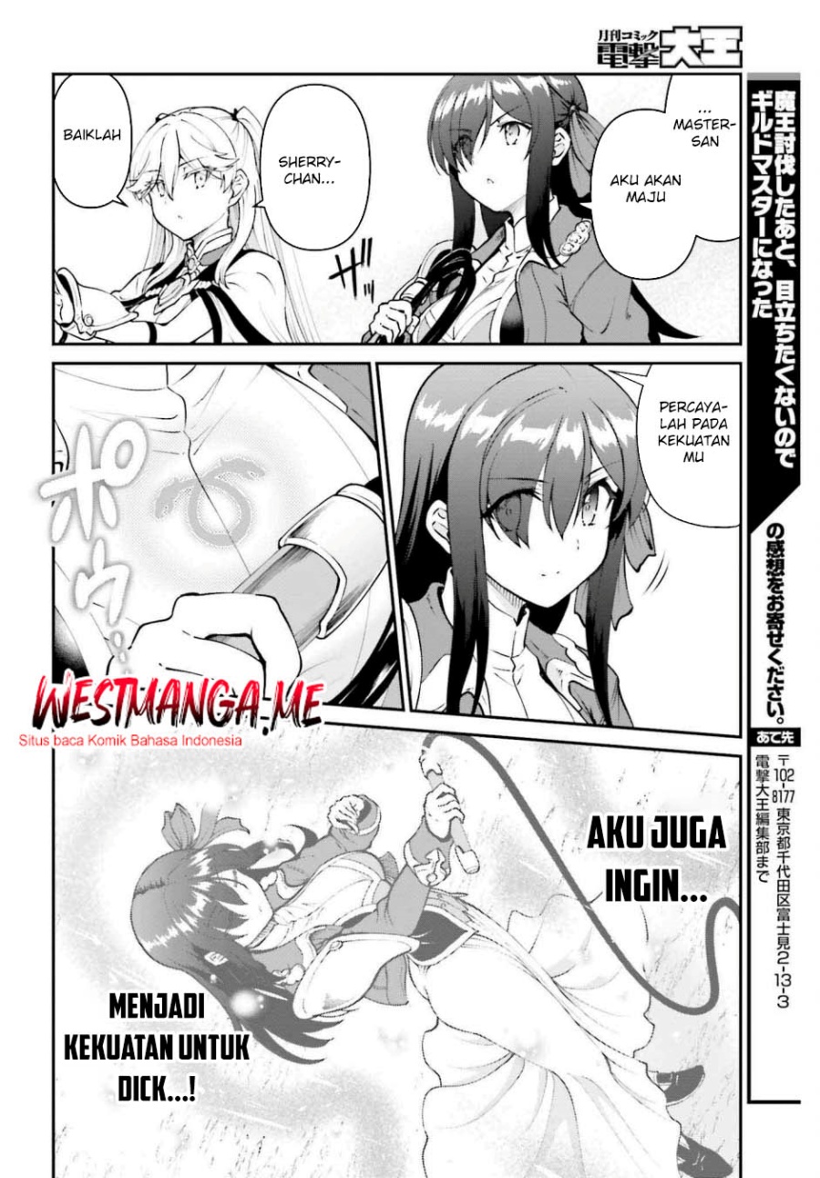 Maou Toubatsu Shita Ato, Medachitakunai node Guild Master ni Natta Chapter 49 Gambar 16