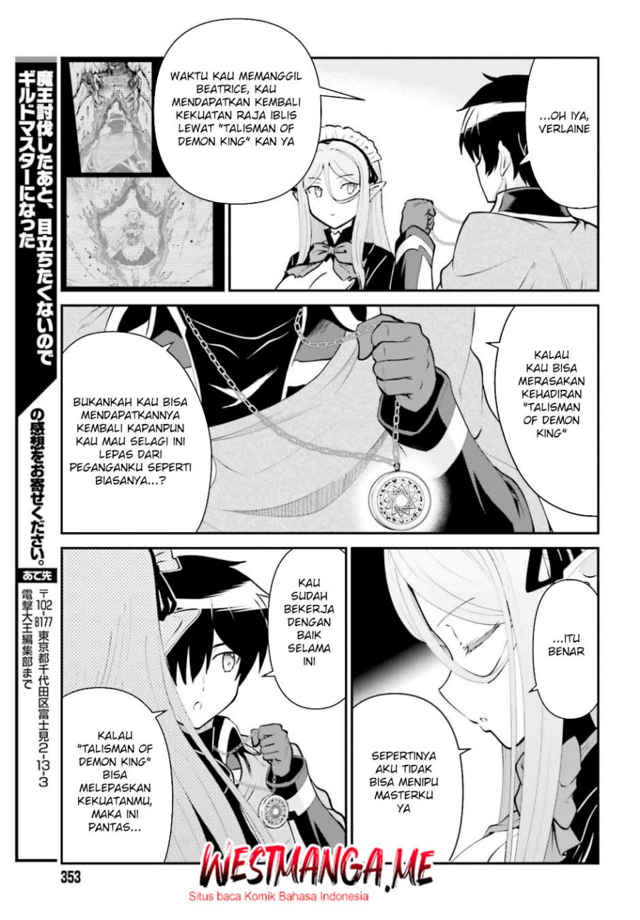 Maou Toubatsu Shita Ato, Medachitakunai node Guild Master ni Natta Chapter 50 Gambar 28