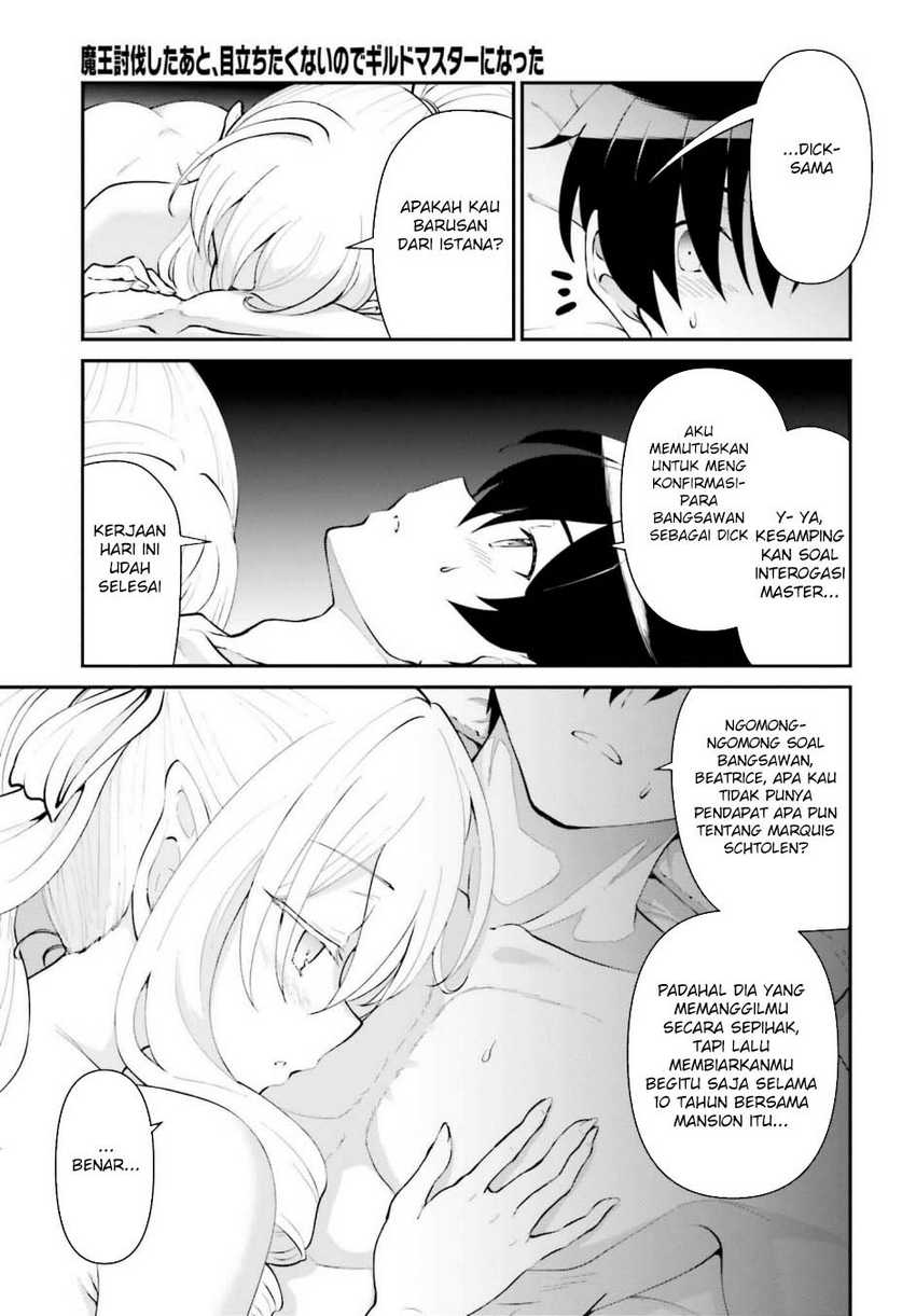 Maou Toubatsu Shita Ato, Medachitakunai node Guild Master ni Natta Chapter 51 Gambar 22