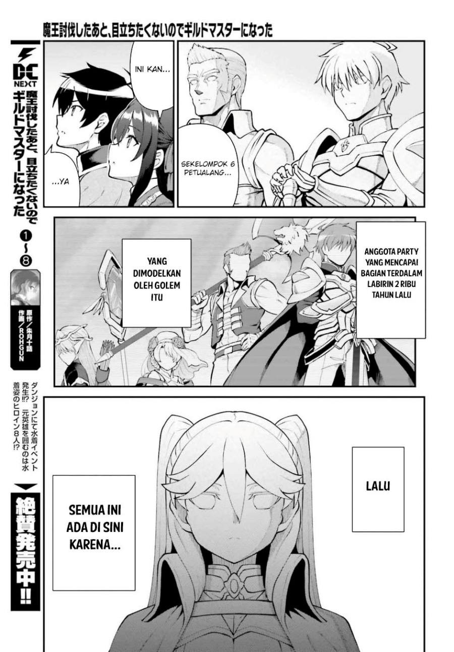 Maou Toubatsu Shita Ato, Medachitakunai node Guild Master ni Natta Chapter 53 Gambar 28