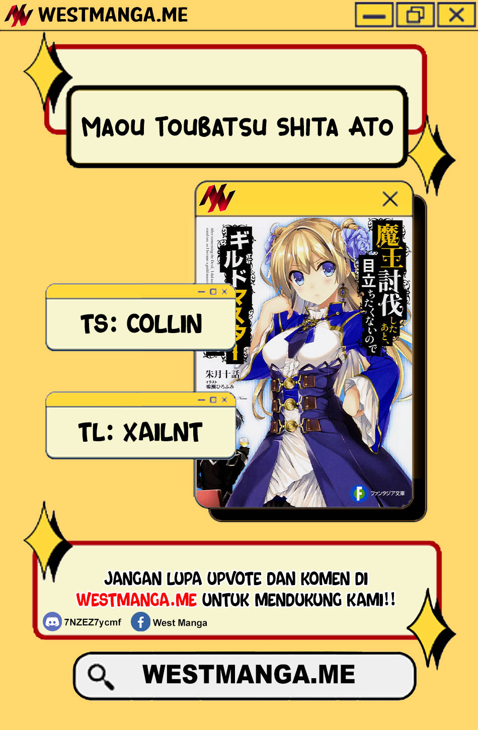 Maou Toubatsu Shita Ato, Medachitakunai node Guild Master ni Natta Chapter 60 Gambar 3