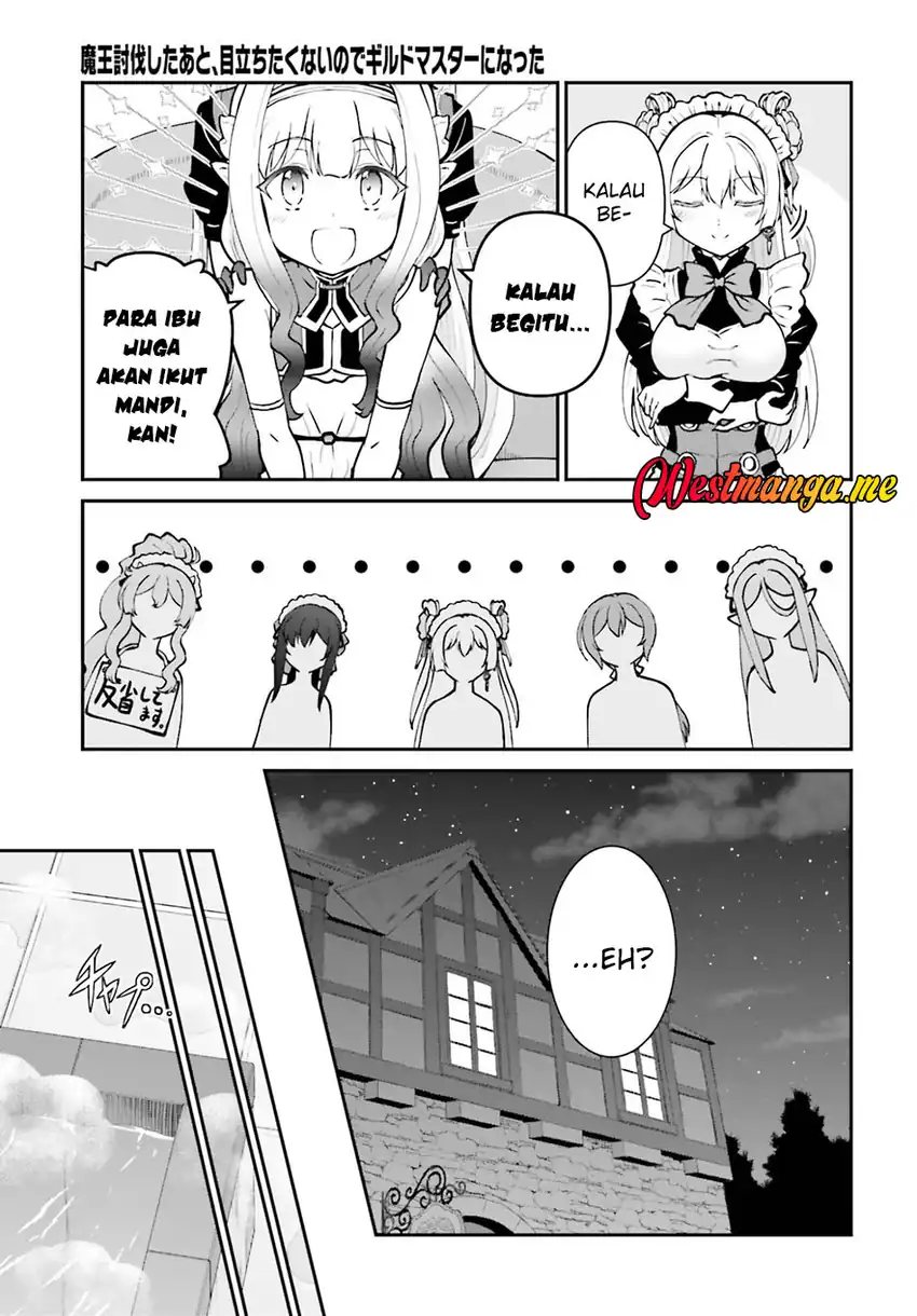 Maou Toubatsu Shita Ato, Medachitakunai node Guild Master ni Natta Chapter 70 Gambar 7