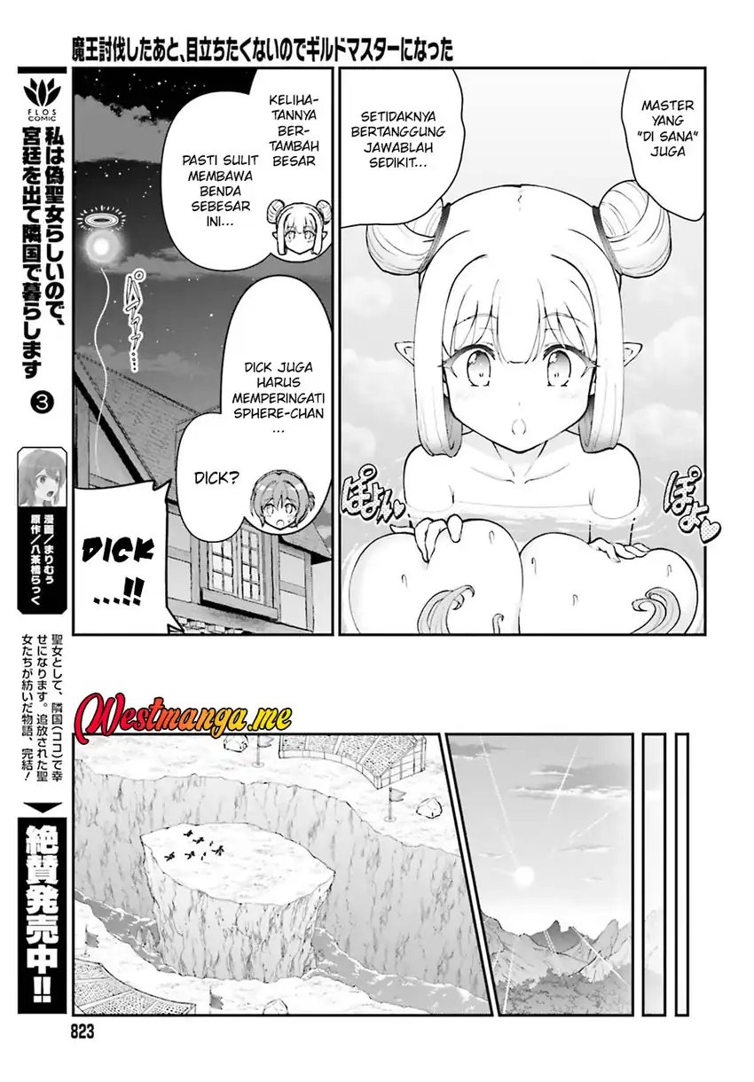 Maou Toubatsu Shita Ato, Medachitakunai node Guild Master ni Natta Chapter 70 Gambar 23