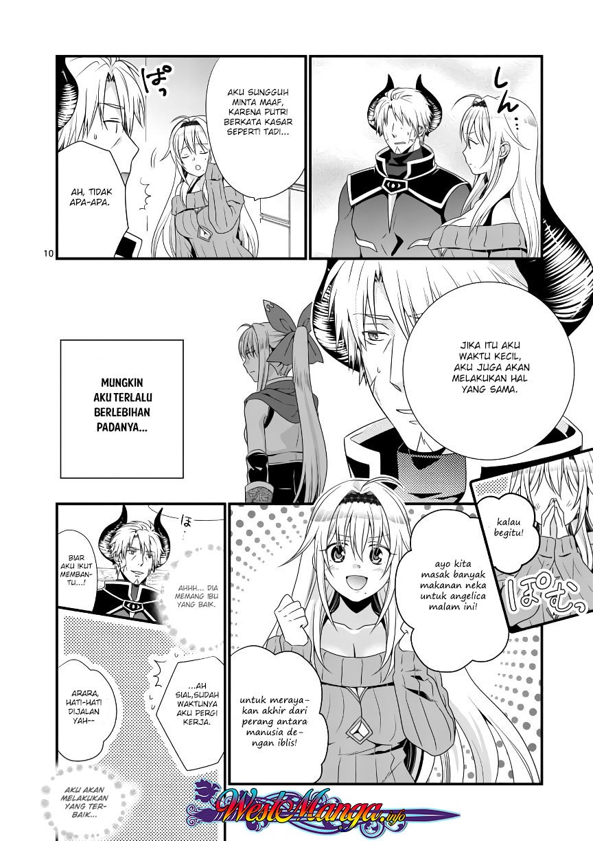 Maou desu Onna Yuusha no Hahaoya to Saikon Shita no de Onna Yuusha ga Giri no Musume ni Narimashita Chapter 04 Gambar 12
