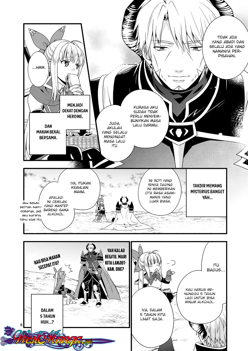 Maou desu Onna Yuusha no Hahaoya to Saikon Shita no de Onna Yuusha ga Giri no Musume ni Narimashita Chapter 07 Gambar 9