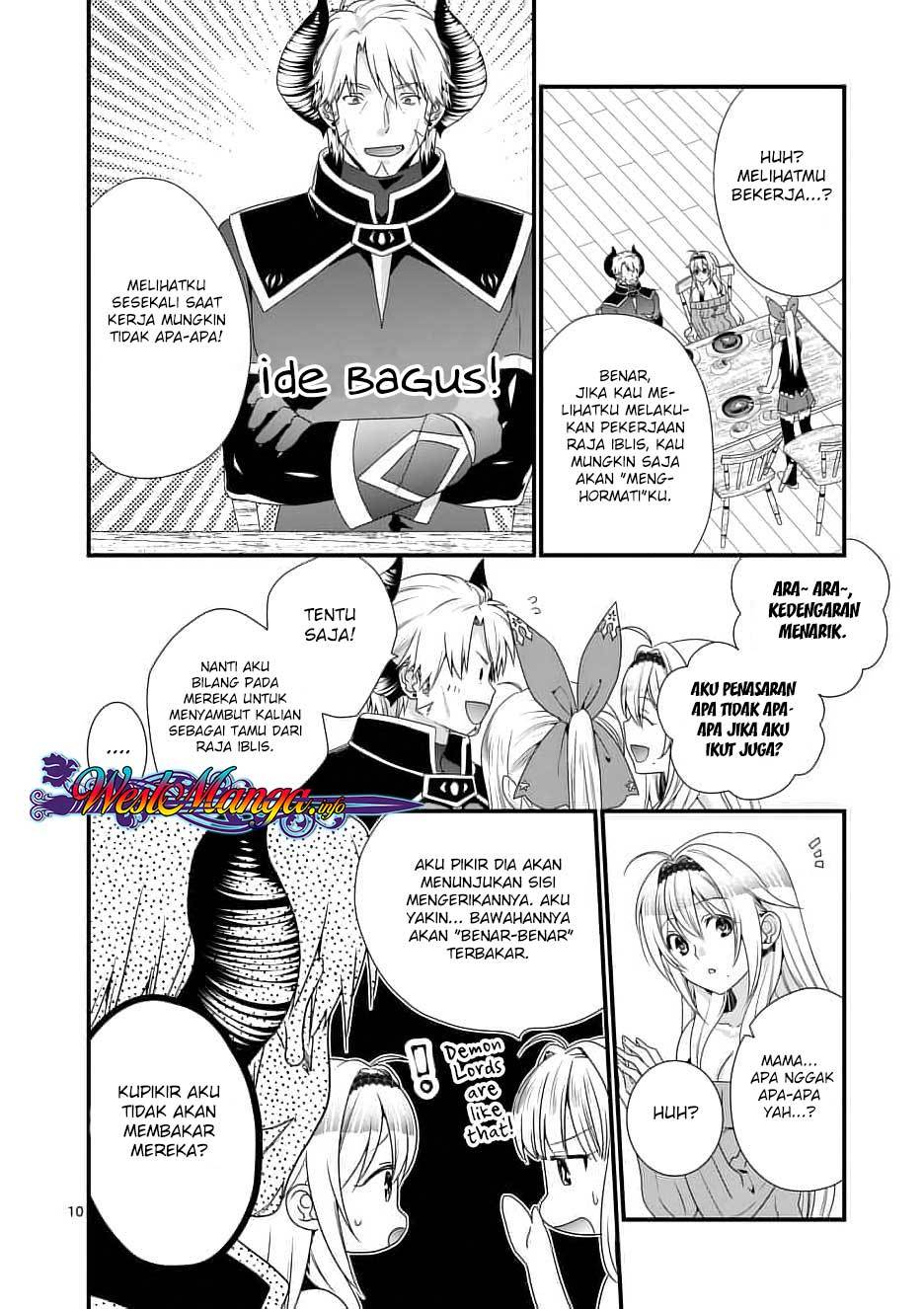 Maou desu Onna Yuusha no Hahaoya to Saikon Shita no de Onna Yuusha ga Giri no Musume ni Narimashita Chapter 11 Gambar 11