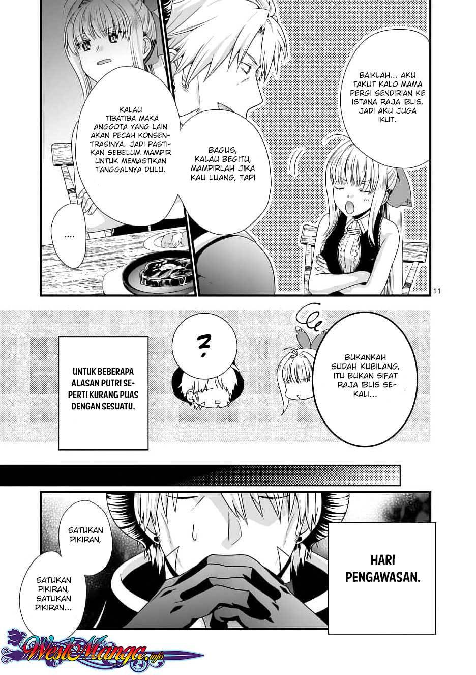Maou desu Onna Yuusha no Hahaoya to Saikon Shita no de Onna Yuusha ga Giri no Musume ni Narimashita Chapter 11 Gambar 12