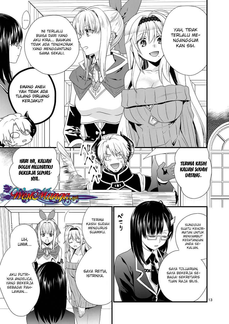 Maou desu Onna Yuusha no Hahaoya to Saikon Shita no de Onna Yuusha ga Giri no Musume ni Narimashita Chapter 11 Gambar 14