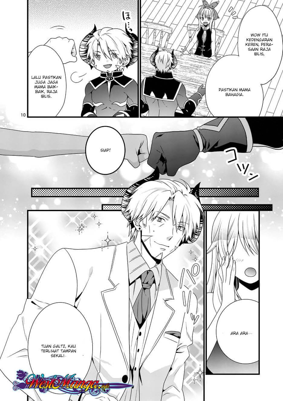 Maou desu Onna Yuusha no Hahaoya to Saikon Shita no de Onna Yuusha ga Giri no Musume ni Narimashita Chapter 13 Gambar 13