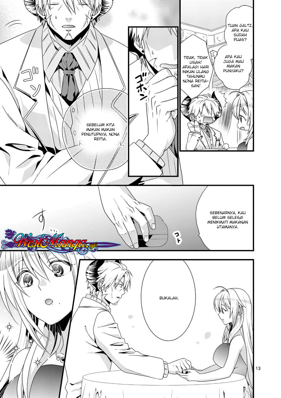 Maou desu Onna Yuusha no Hahaoya to Saikon Shita no de Onna Yuusha ga Giri no Musume ni Narimashita Chapter 13 Gambar 16