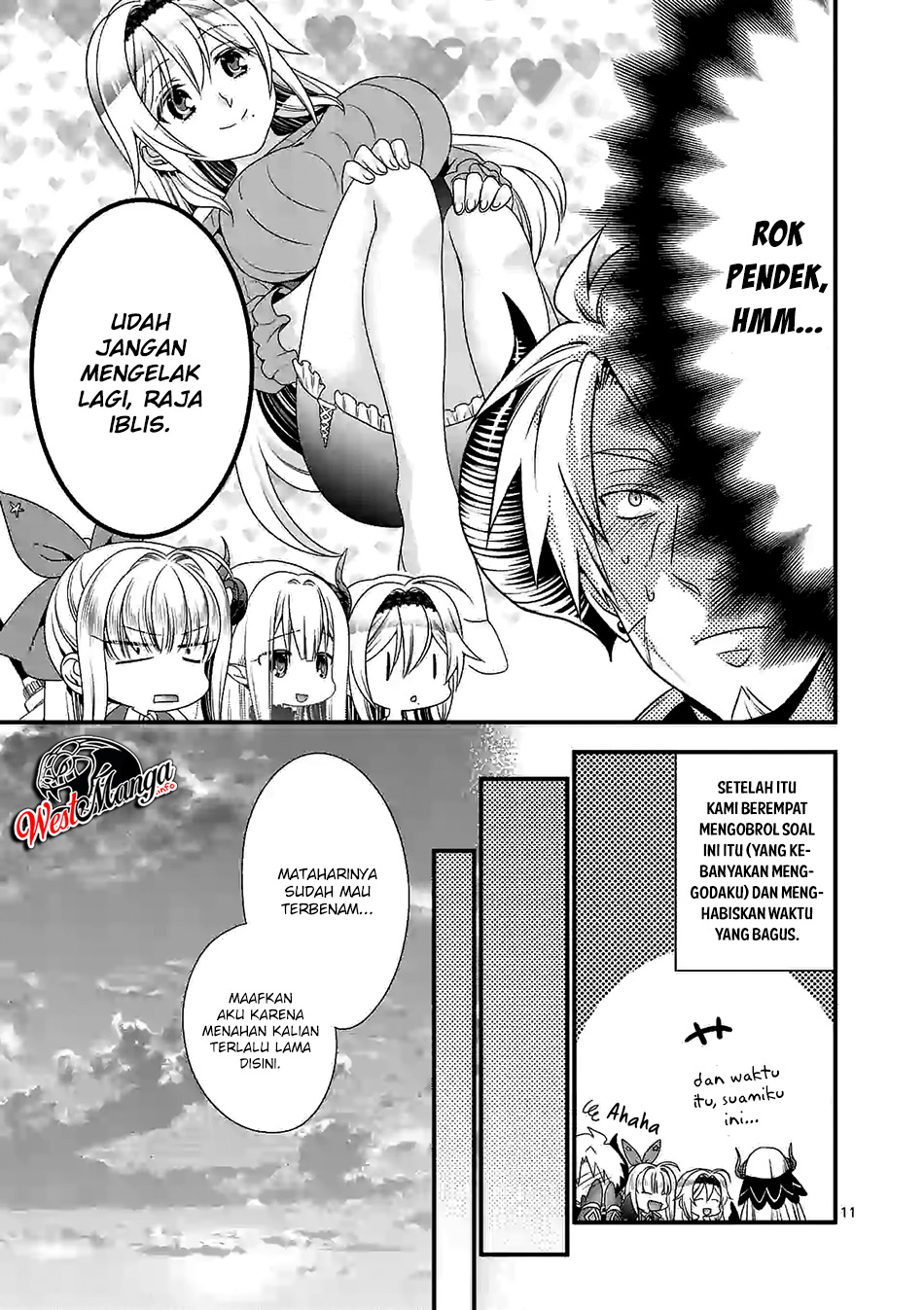 Maou desu Onna Yuusha no Hahaoya to Saikon Shita no de Onna Yuusha ga Giri no Musume ni Narimashita Chapter 26 Gambar 13