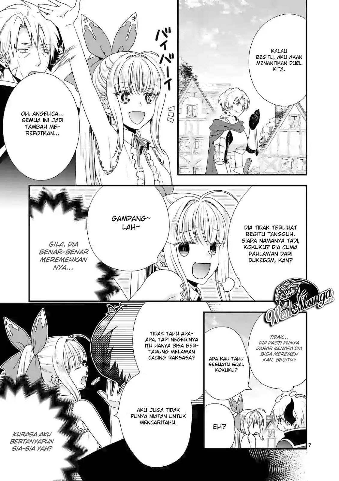 Maou desu Onna Yuusha no Hahaoya to Saikon Shita no de Onna Yuusha ga Giri no Musume ni Narimashita Chapter 27 Gambar 9