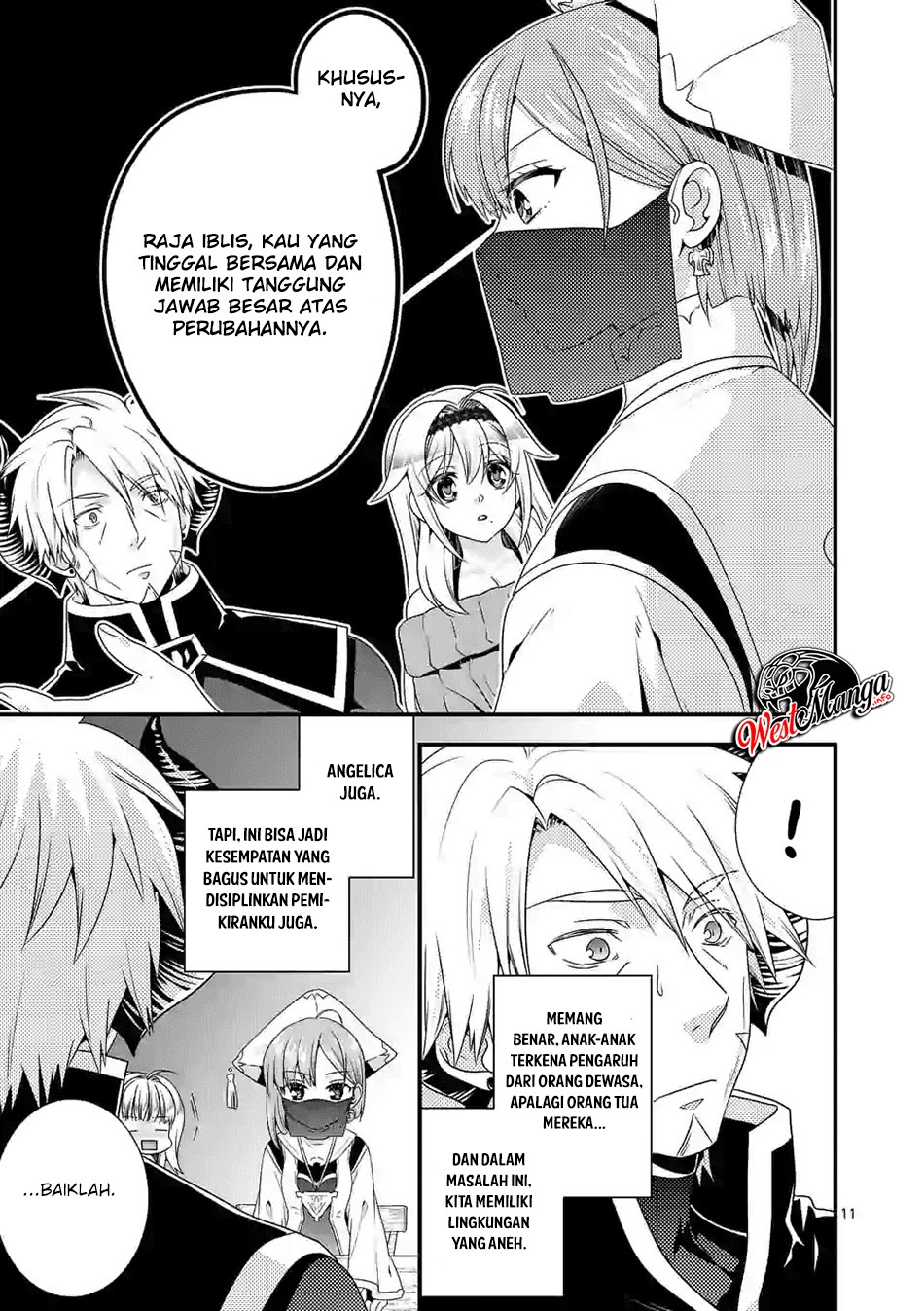Maou desu Onna Yuusha no Hahaoya to Saikon Shita no de Onna Yuusha ga Giri no Musume ni Narimashita Chapter 32 Gambar 13