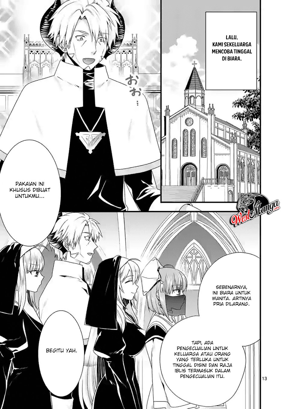 Maou desu Onna Yuusha no Hahaoya to Saikon Shita no de Onna Yuusha ga Giri no Musume ni Narimashita Chapter 32 Gambar 15