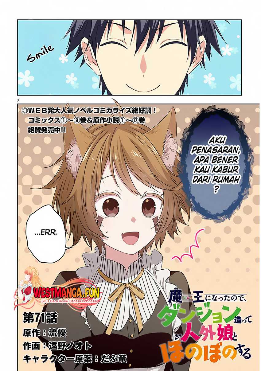 Maou ni Natte node – Dungeon Tsukutte Jingai Musume to Honobono suru Chapter 71.1 Gambar 5