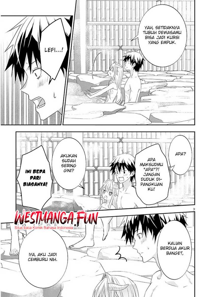 Maou ni Natte node – Dungeon Tsukutte Jingai Musume to Honobono suru Chapter 76.1 Gambar 12
