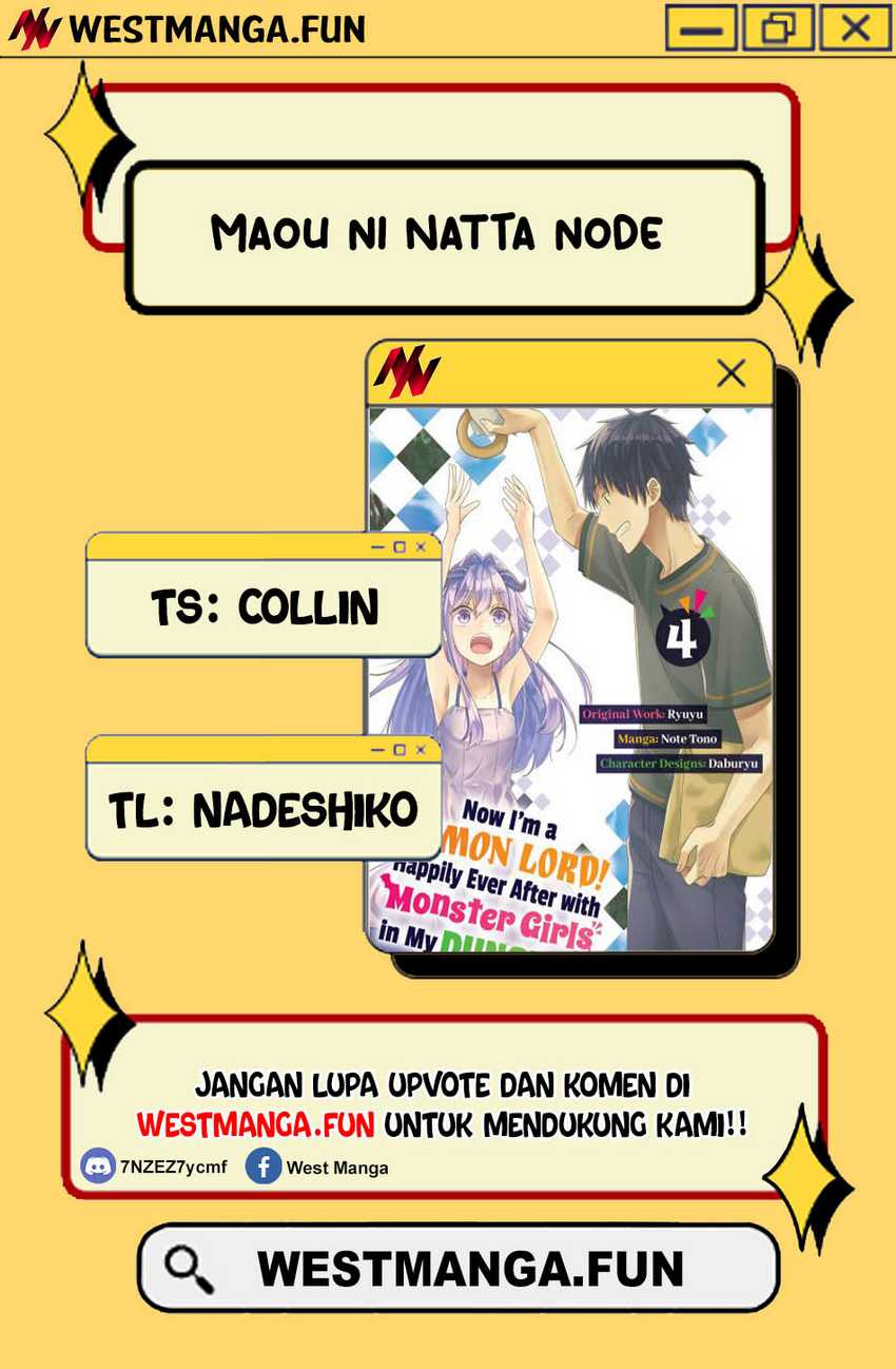 Maou ni Natte node – Dungeon Tsukutte Jingai Musume to Honobono suru Chapter 76.2 Gambar 4