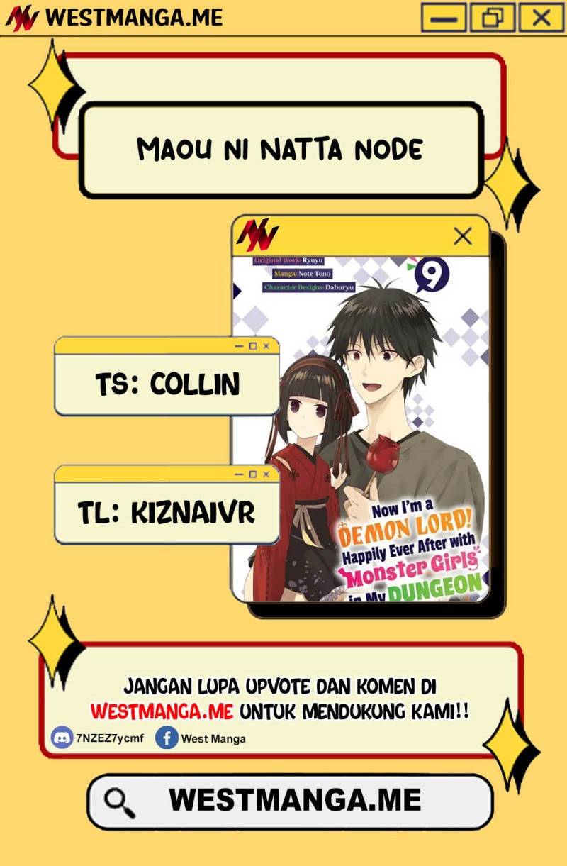 Maou ni Natte node – Dungeon Tsukutte Jingai Musume to Honobono suru Chapter 80.2 Gambar 1