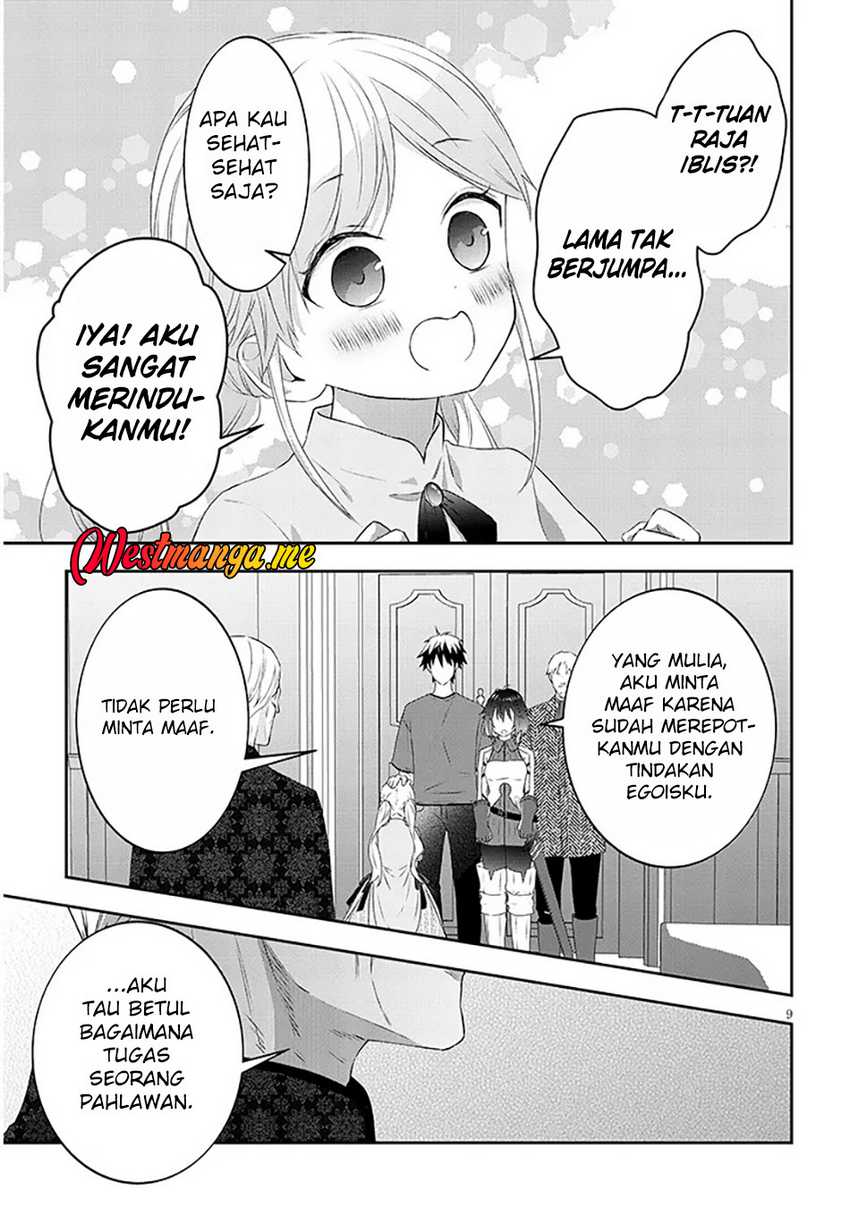 Maou ni Natte node – Dungeon Tsukutte Jingai Musume to Honobono suru Chapter 82.1 Gambar 10