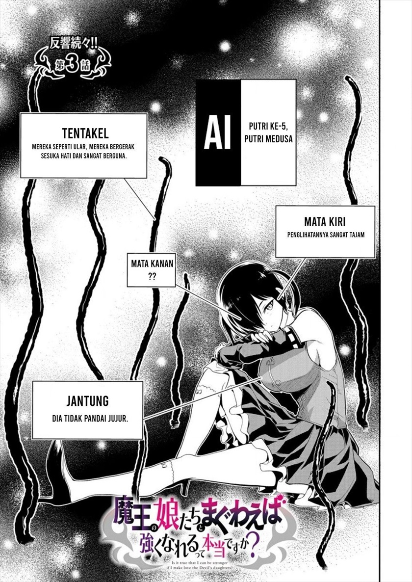 Maou no Musume-tachi yo Ma Guwa Eba Tsuyoku Narerutte Hontou Desu Ka? Chapter 03 Gambar 2