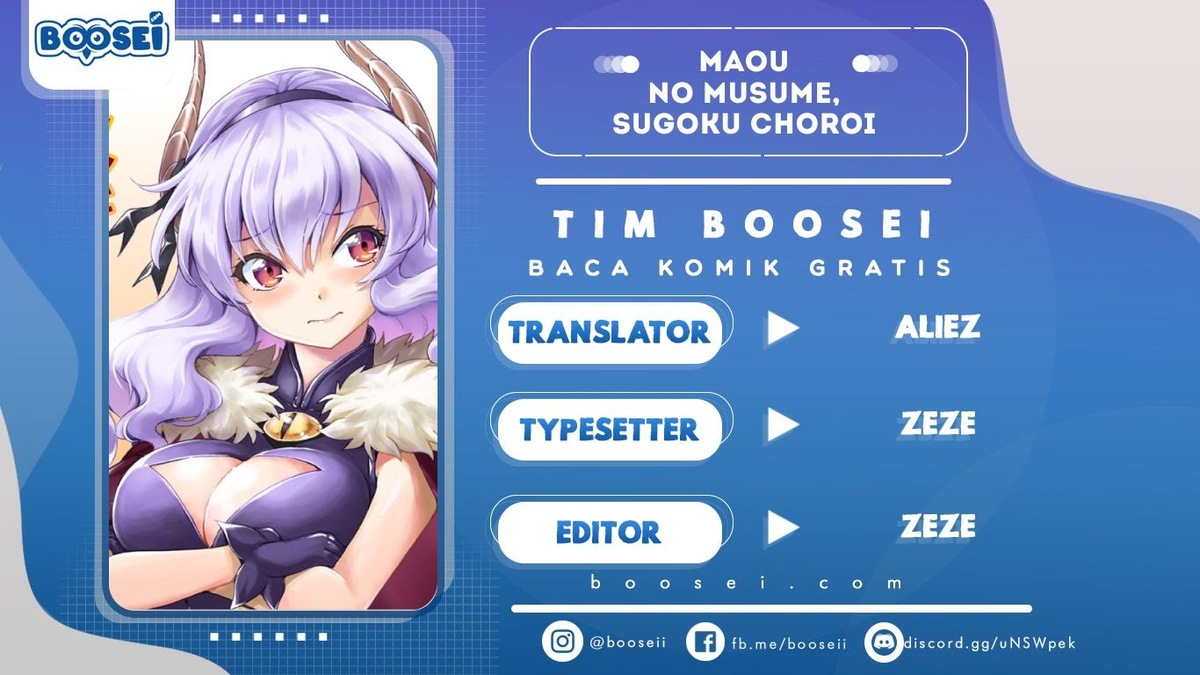 Maou no musume, sugoku choroi Chapter 01 Gambar 1