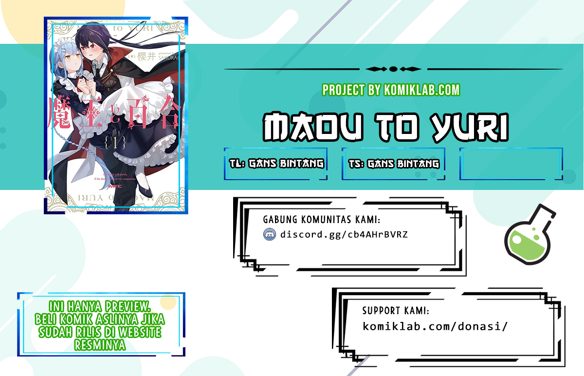 Maou to Yuri Chapter 02.7 Gambar 1