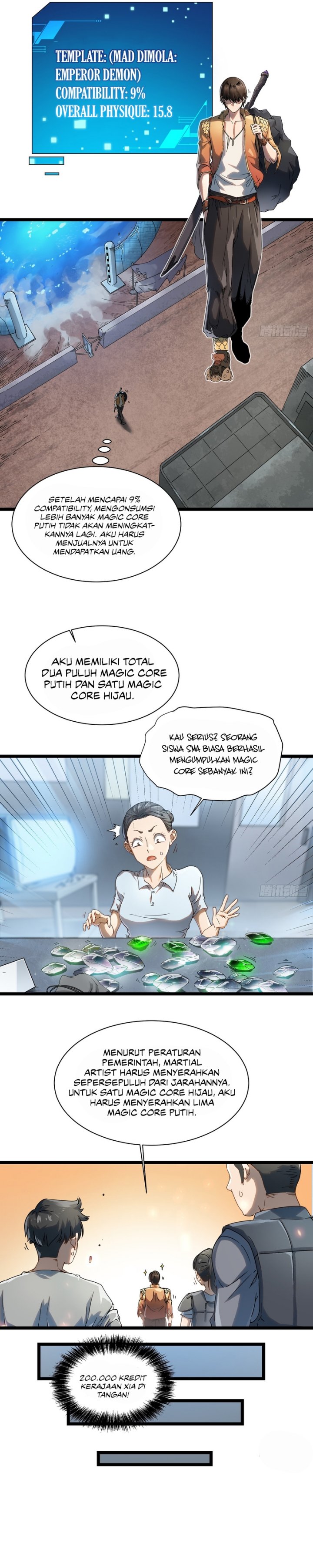 Martial Evolution: Start by Awakening the King of Monsters Chapter 03 Gambar 15