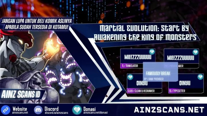 Martial Evolution: Start by Awakening the King of Monsters Chapter 49 Gambar 1
