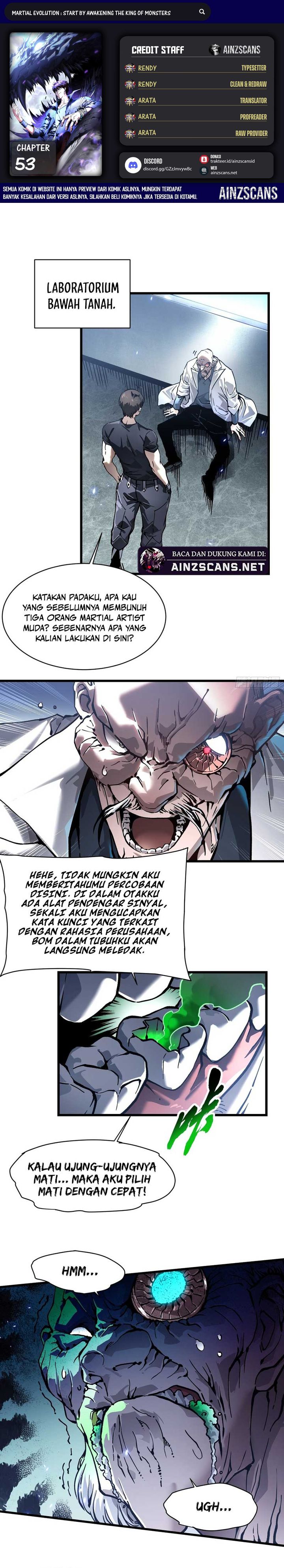 Martial Evolution: Start by Awakening the King of Monsters Chapter 53 Gambar 1
