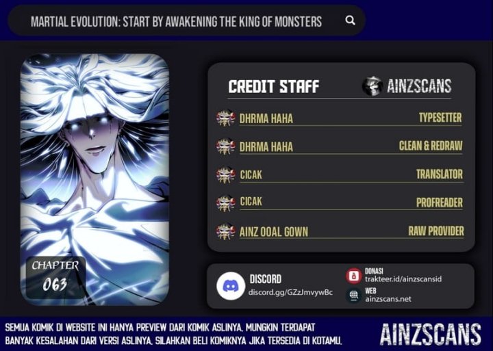 Martial Evolution: Start by Awakening the King of Monsters Chapter 63 Gambar 1