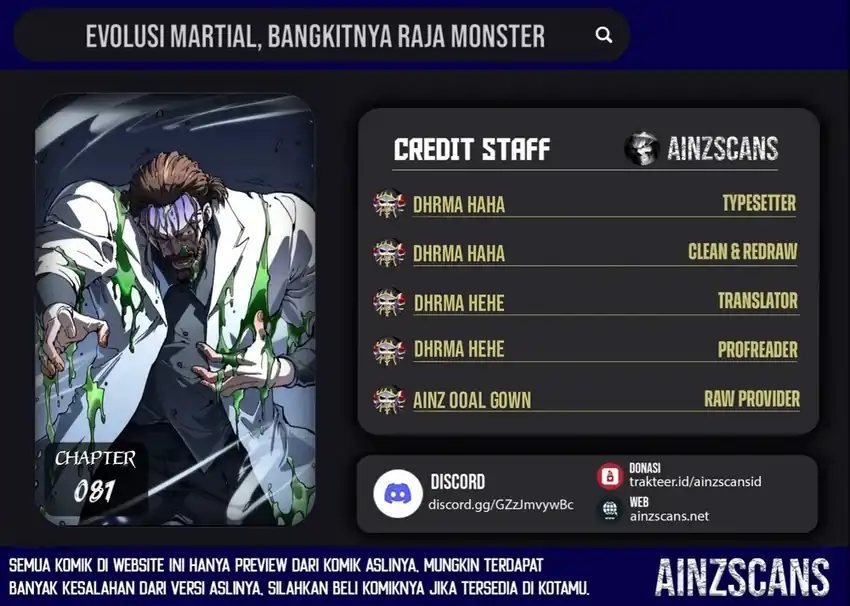 Martial Evolution: Start by Awakening the King of Monsters Chapter 87 Gambar 1