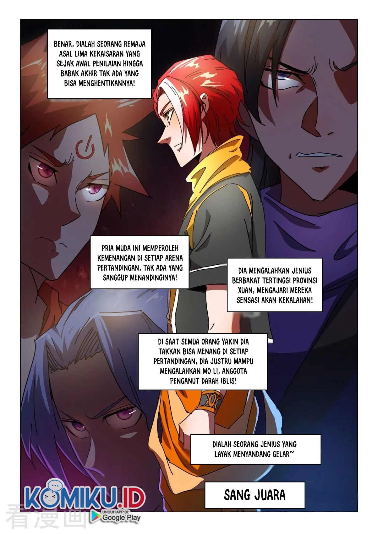 Martial Master Chapter 522 Gambar 7