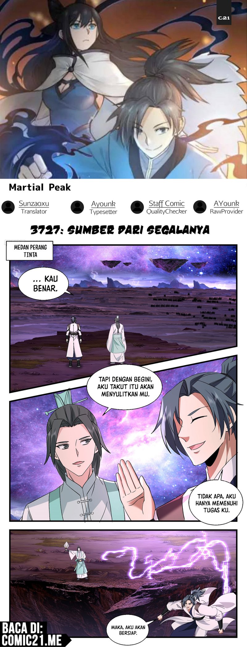 Martial Peak Chapter 3727 Gambar 1