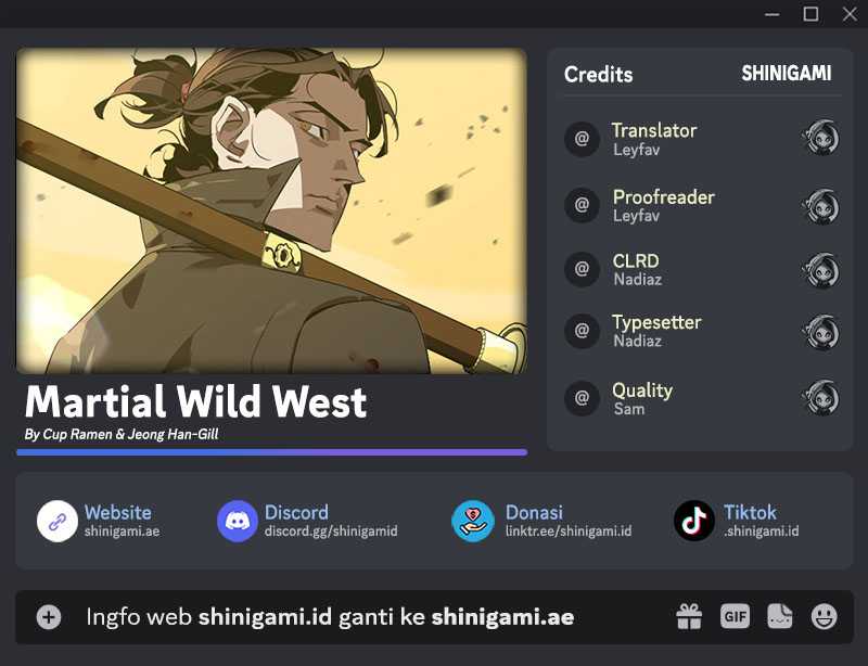 Martial Wild West Chapter 27 Gambar 1