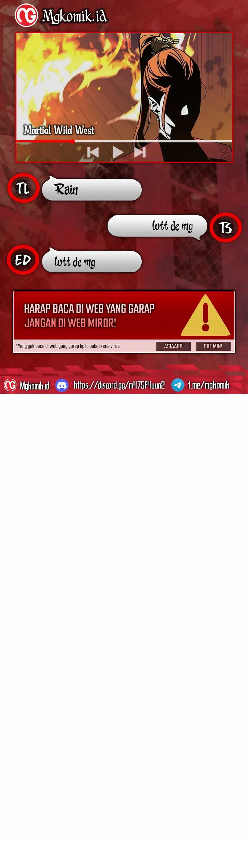 Martial Wild West Chapter 36 Gambar 1
