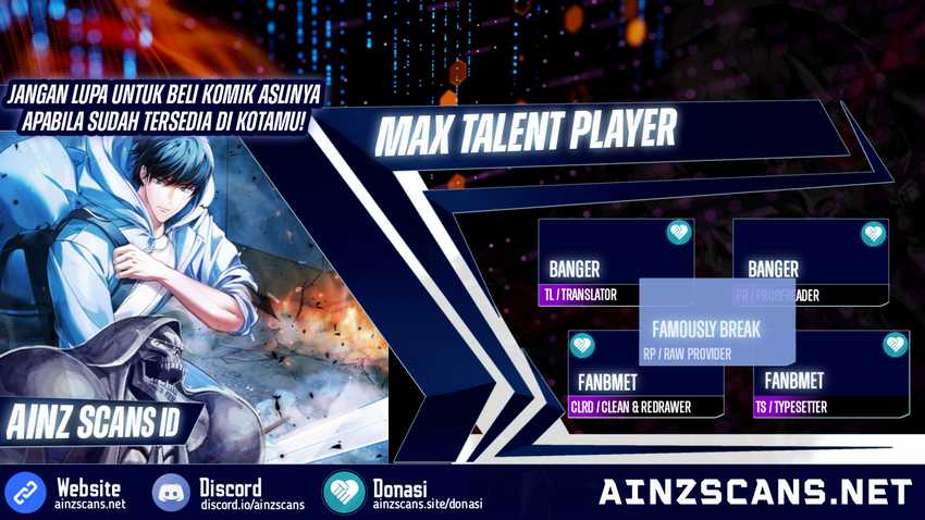Max Talent Player Chapter 41 Gambar 1