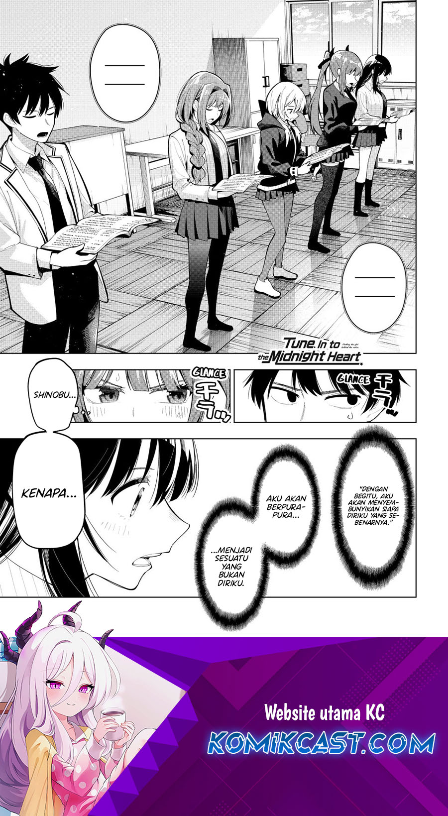 Mayonaka Heart Tune Chapter 67 Gambar 2