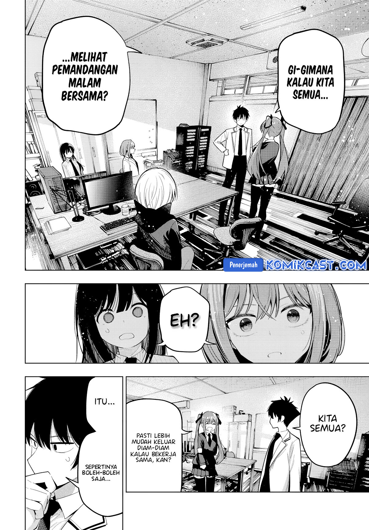 Mayonaka Heart Tune Chapter 80 Gambar 15