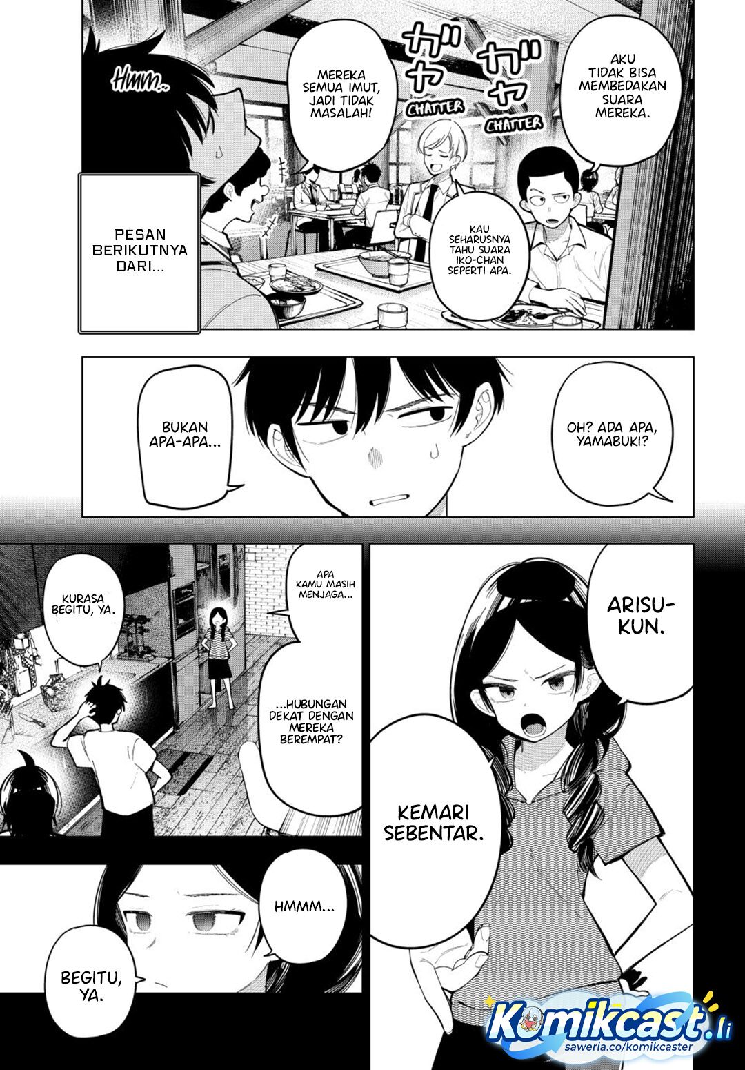 Mayonaka Heart Tune Chapter 86 Gambar 4
