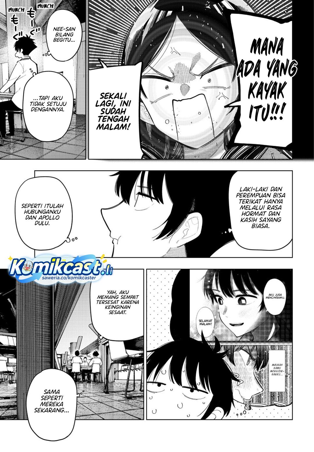 Mayonaka Heart Tune Chapter 86 Gambar 6