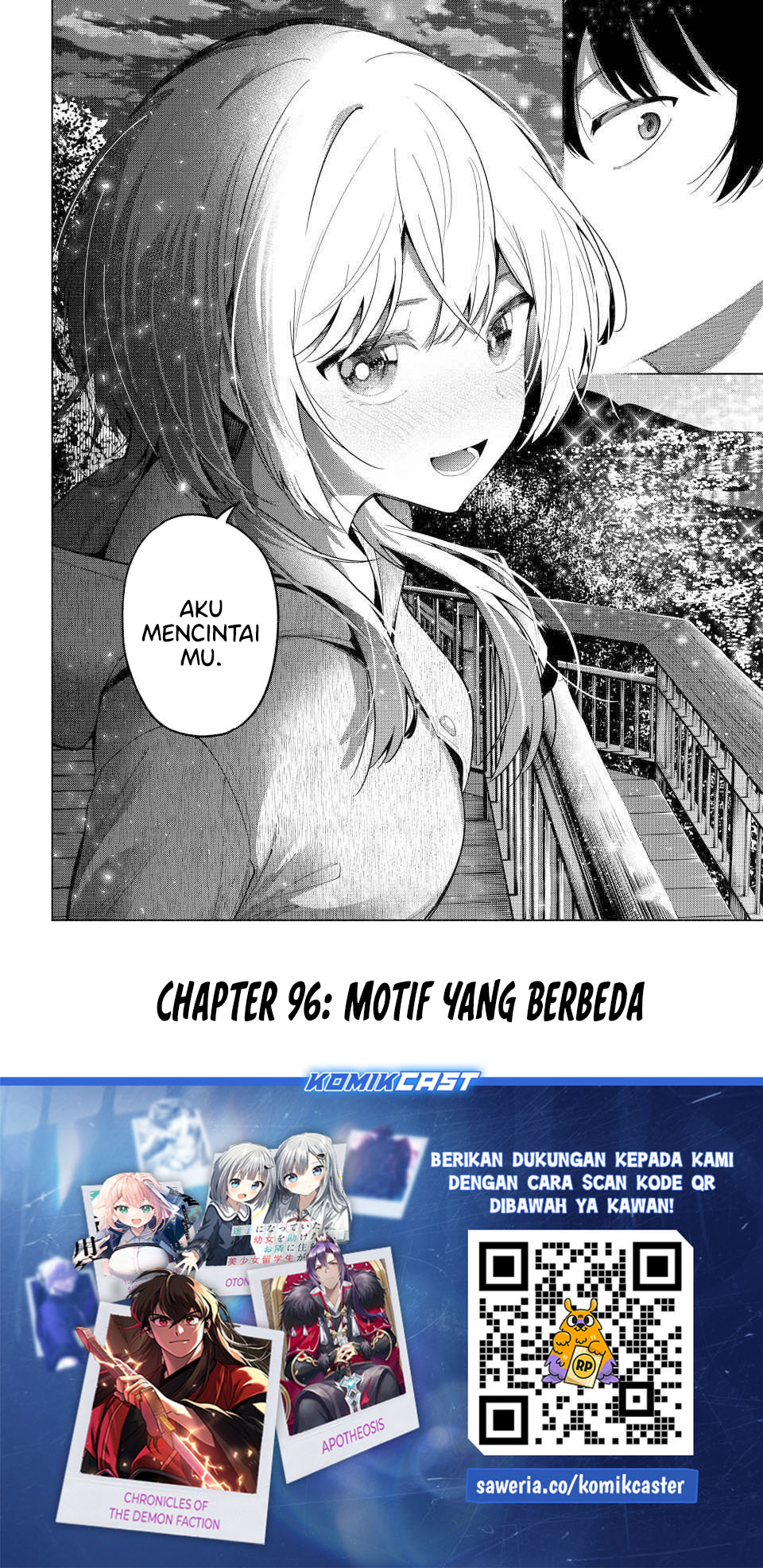 Mayonaka Heart Tune Chapter 96 Gambar 20