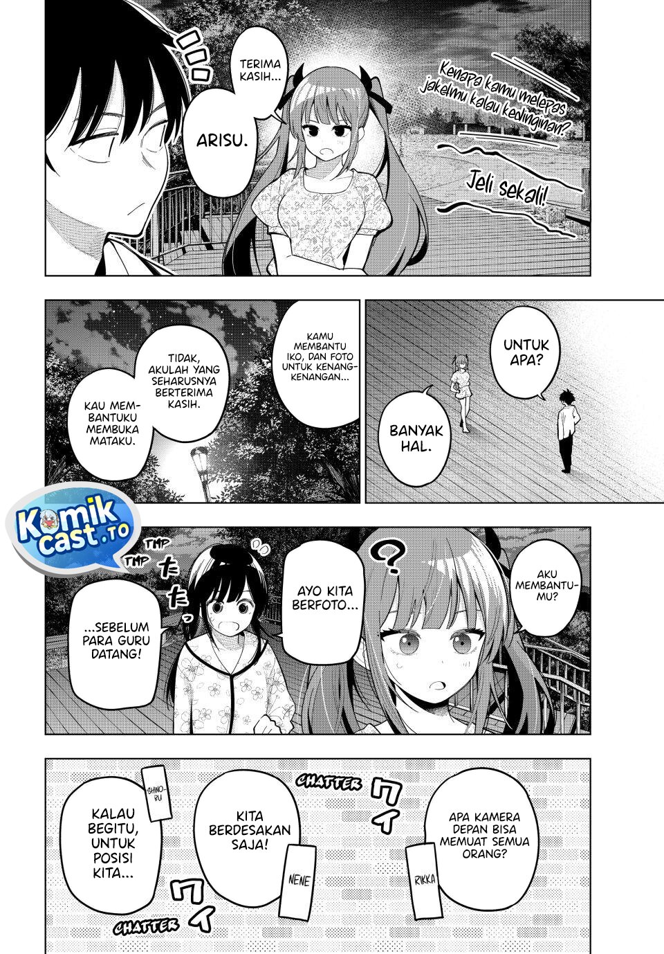Mayonaka Heart Tune Chapter 97 Gambar 9