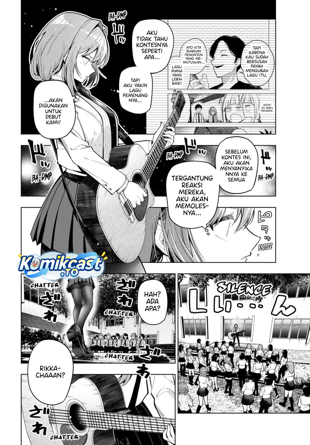 Mayonaka Heart Tune Chapter 102 Gambar 3
