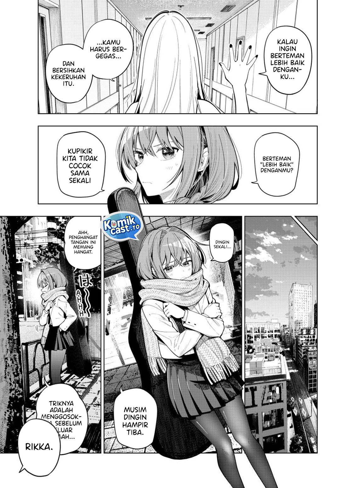 Mayonaka Heart Tune Chapter 102 Gambar 16